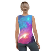 Rhythmic Reverie Ribbons Sublimation Cut & Sew Tank Top
